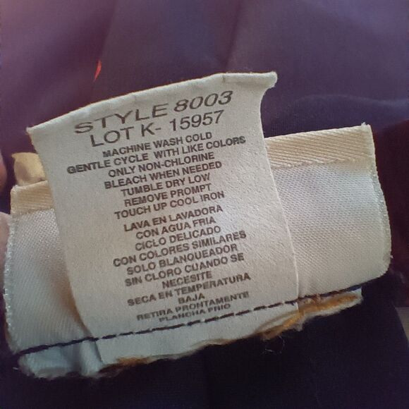 Vtg Jaclyn Smith Dark Floral Maxi Skirt-Size 10-Roses-Whimsygoth-Fairy Goth-Y2K - Picture 7 of 7